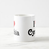 Mug J'adore Cynthia (Centre)