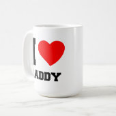 MUG J'ADORE DADDY (Devant gauche)
