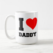 MUG J'ADORE DADDY (Gauche)