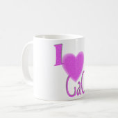 Mug j'adore dire gogo gaga (Devant gauche)
