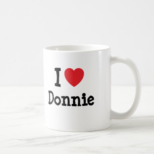 Mug J'adore Donnie heart T-Shirt (Droite)