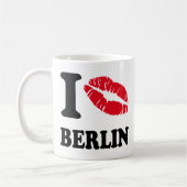 Mug J'adore embrasser le coeur BERLIN (Gauche)