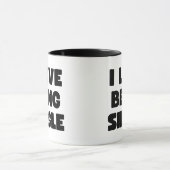 Mug J'adore être célibataire (Centre)