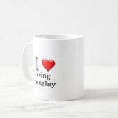 Mug J'adore être coquin (Devant gauche)