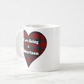 Mug J'adore être un groupe de Robertson (Devant gauche)