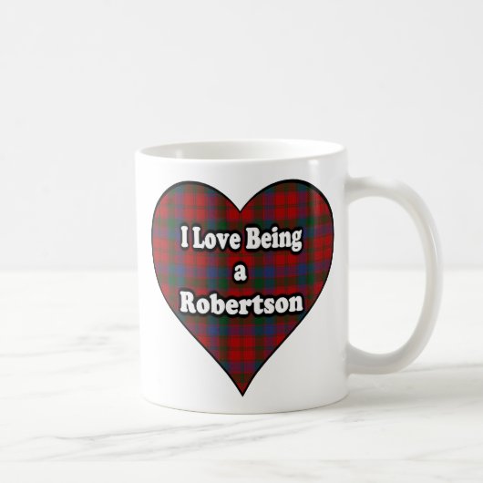 Mug J'adore être un groupe de Robertson (Droite)