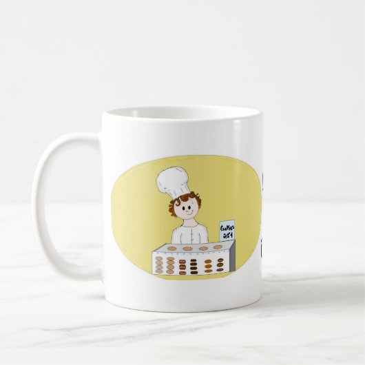 Mug J'adore faire de la pâtisserie (Gauche)
