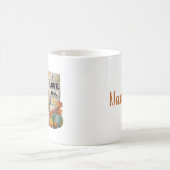 Mug J'adore Gnome d'automne Personnalisé (Centre)