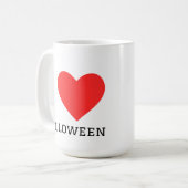 Mug J'adore Halloween (Devant gauche)