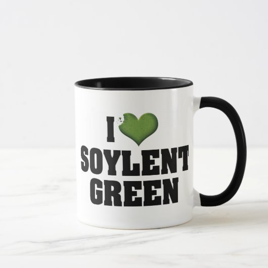 Mug J'adore Heart Soylent Green (Droite)
