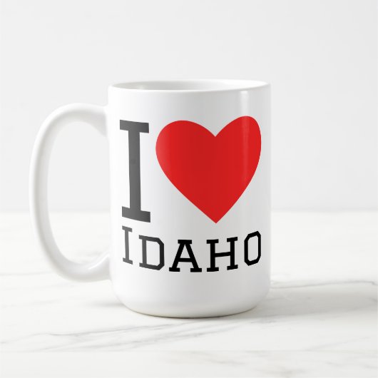 Mug J'adore Idaho (Gauche)