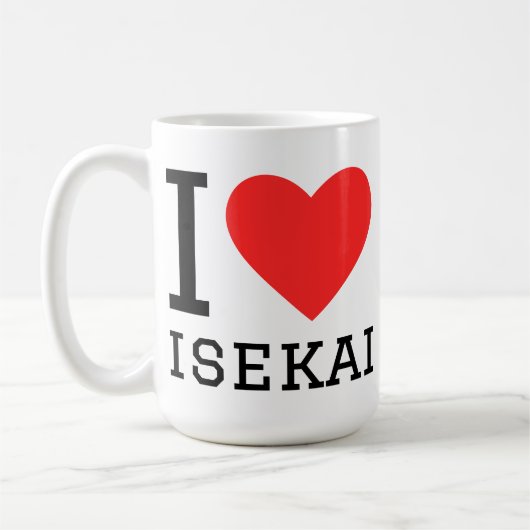 Mug J'adore isekai (Gauche)