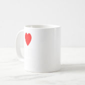Mug J'adore (j'aime) le patin à roulettes Der (Devant gauche)