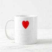 Mug J'adore (j'aime) le patin à roulettes Der (Gauche)