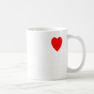Mug J'adore (j'aime) le patin à roulettes Der