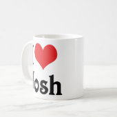Mug J'adore Josh (Devant gauche)