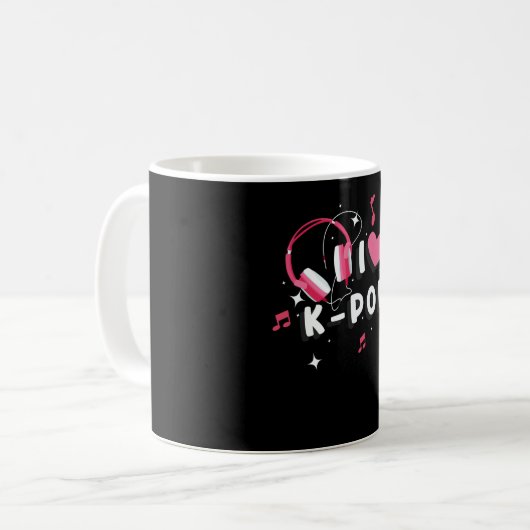Mug J'adore K-Pop (Devant gauche)