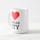 Mug J'adore Kansas City (Devant gauche)