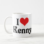 Mug J'adore Kenny (Gauche)