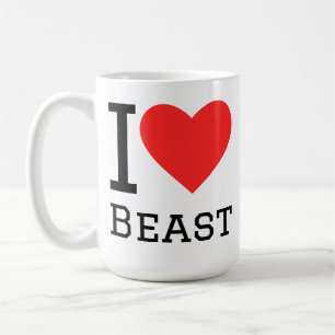 Mug J'adore la bête
