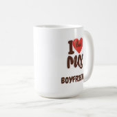 Mug J'adore la coutume de Boyfriend (Devant droit)