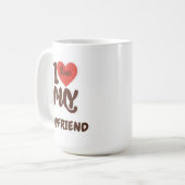 Mug J'adore la coutume de Boyfriend (Devant gauche)