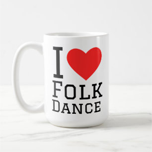 Mug J'adore la danse folklorique