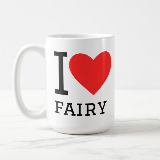 Mug J'adore la fée (Gauche)