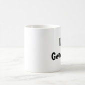 Mug J'adore la généalogie (Centre)