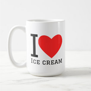 Mug J'adore la glace