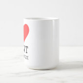 Mug J'adore la glace à la menthe (Centre)