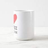 Mug J'adore la glace au café (Centre)