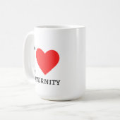 Mug J'adore la maternité (Devant gauche)