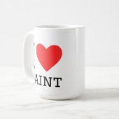 Mug J'adore la peinture (Devant gauche)