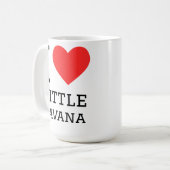 Mug J'adore la petite Havane (Devant gauche)