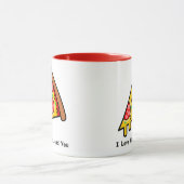 Mug J'adore la pizza...et vous drôle (Centre)