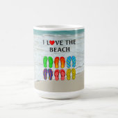 Mug J'adore la plage (Centre)