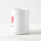 Mug J'adore la plongée en apnée (Centre)
