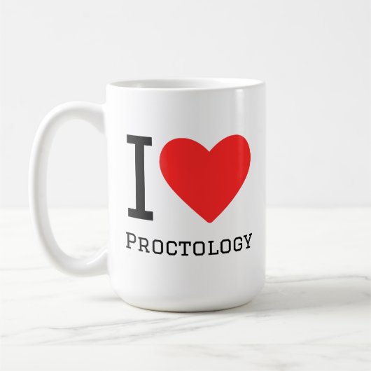 Mug J'adore la proctologie (Gauche)