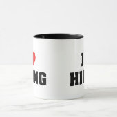 Mug J'adore la randonnée (Centre)