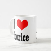 Mug J'ADORE la réglisse (Devant gauche)