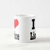 Mug J'ADORE la réglisse (Centre)