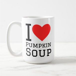 Mug J'adore la soupe de citrouille