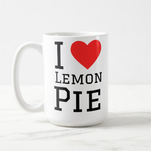 Mug J'adore la tarte au citron