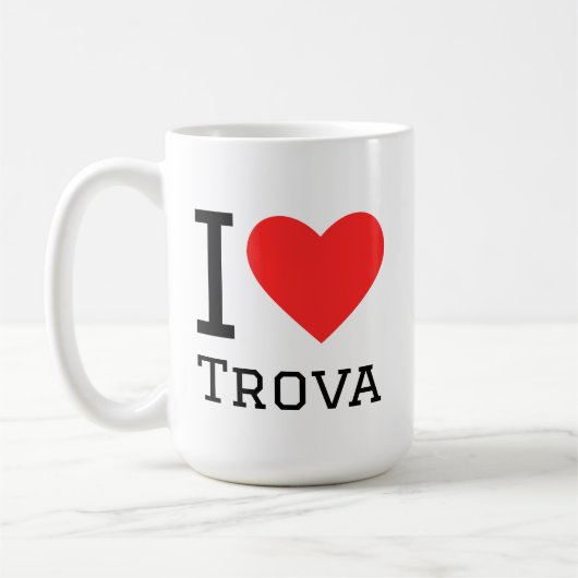 Mug J'adore la trova (Gauche)
