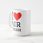 Mug J'adore l'air frais  (Devant gauche)