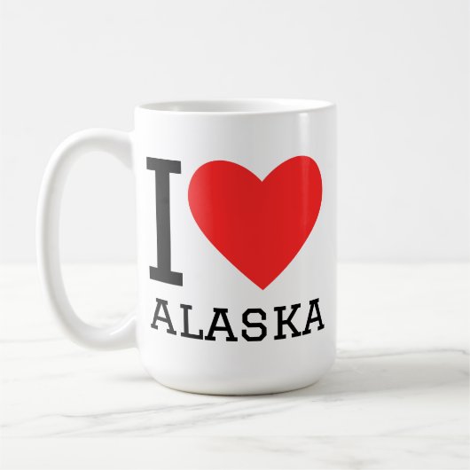 Mug J'adore l'Alaska (Gauche)