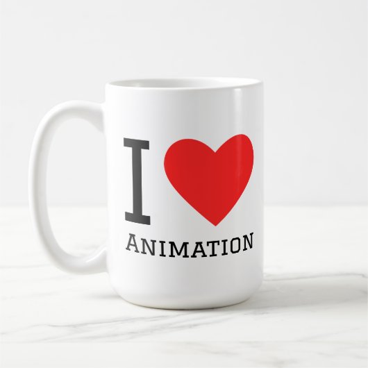 Mug J'adore l'animation (Gauche)