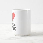 Mug J'adore l'anime romance (Centre)