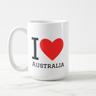 Mug J'adore l'Australie